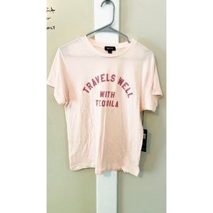 Wildfox Travels Well With Tequila Tee- NWT